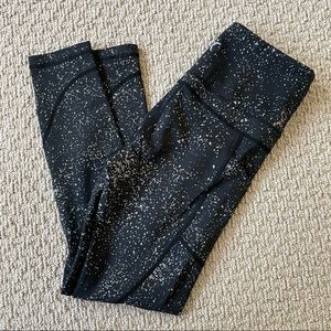 ZYIA Black Reflective Light n Tight Leggings